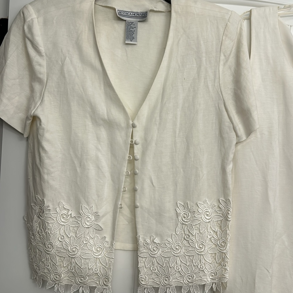 Jessica Howard Sleeveless Dress with Jacket